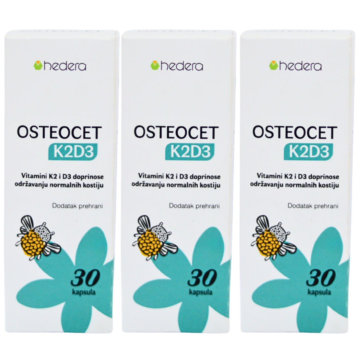 3x Osteocet k2d3