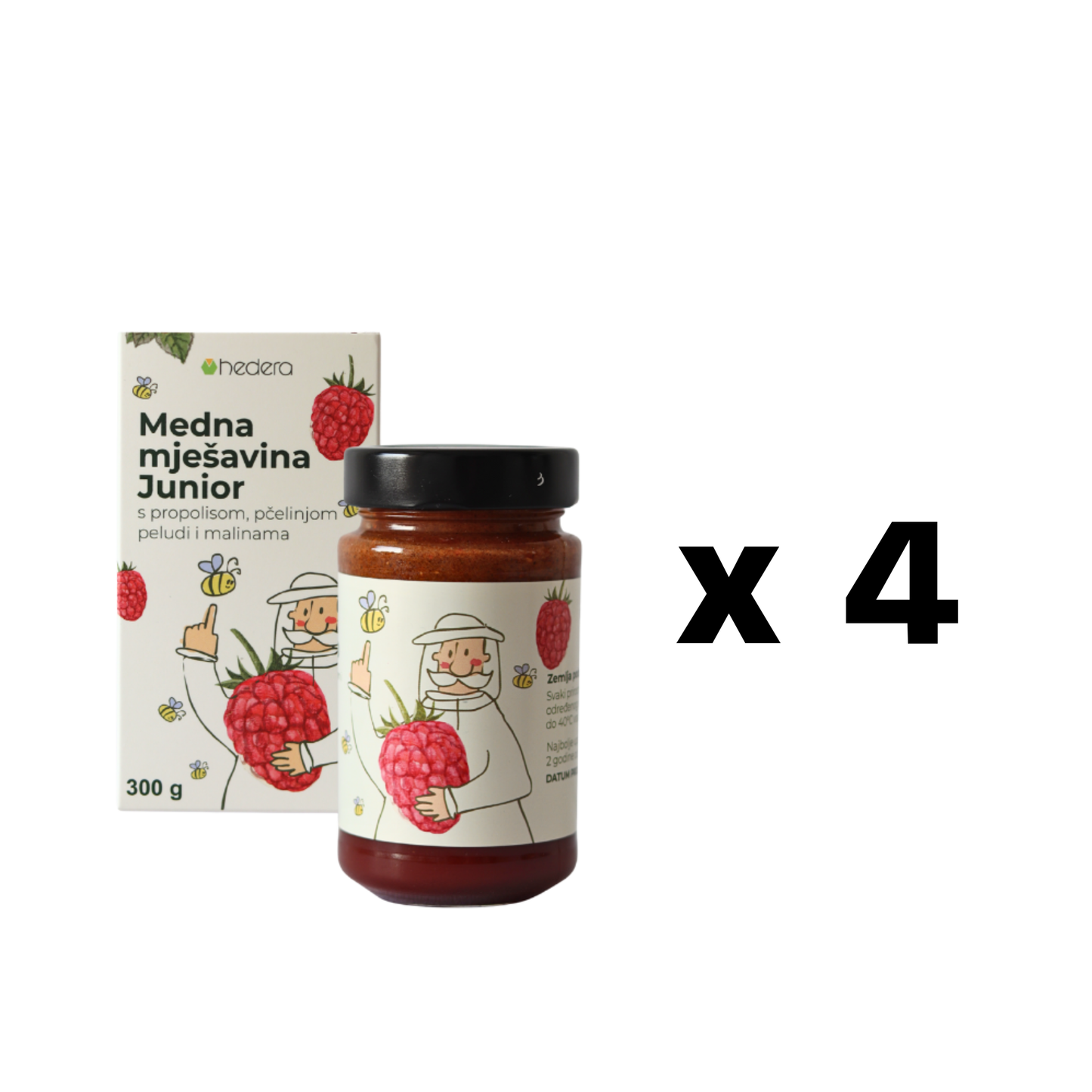 Junior med - 4x pakiranje