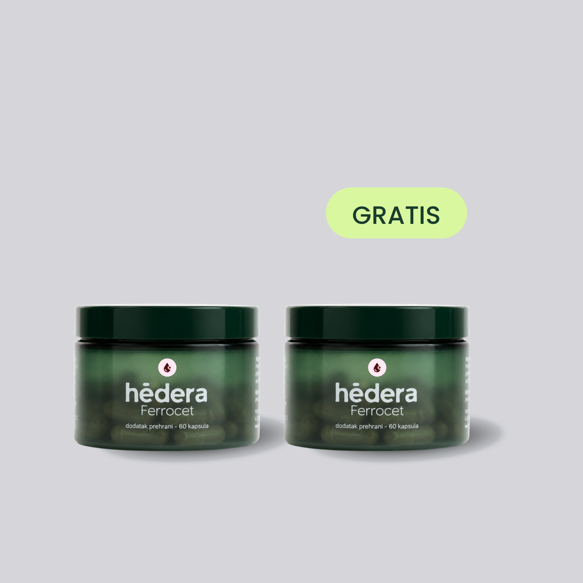 Ferrocet 60 kapsula 1+1 GRATIS