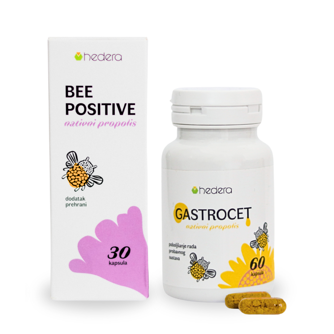 Gastrocet 60 kapsula + Bee Positive