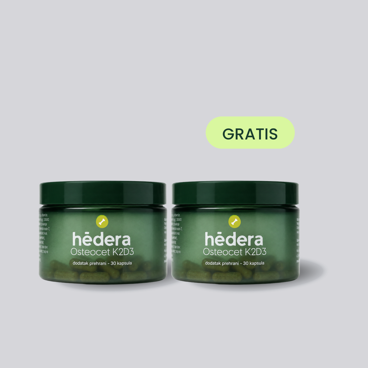Osteocet K2D3 1+1 GRATIS