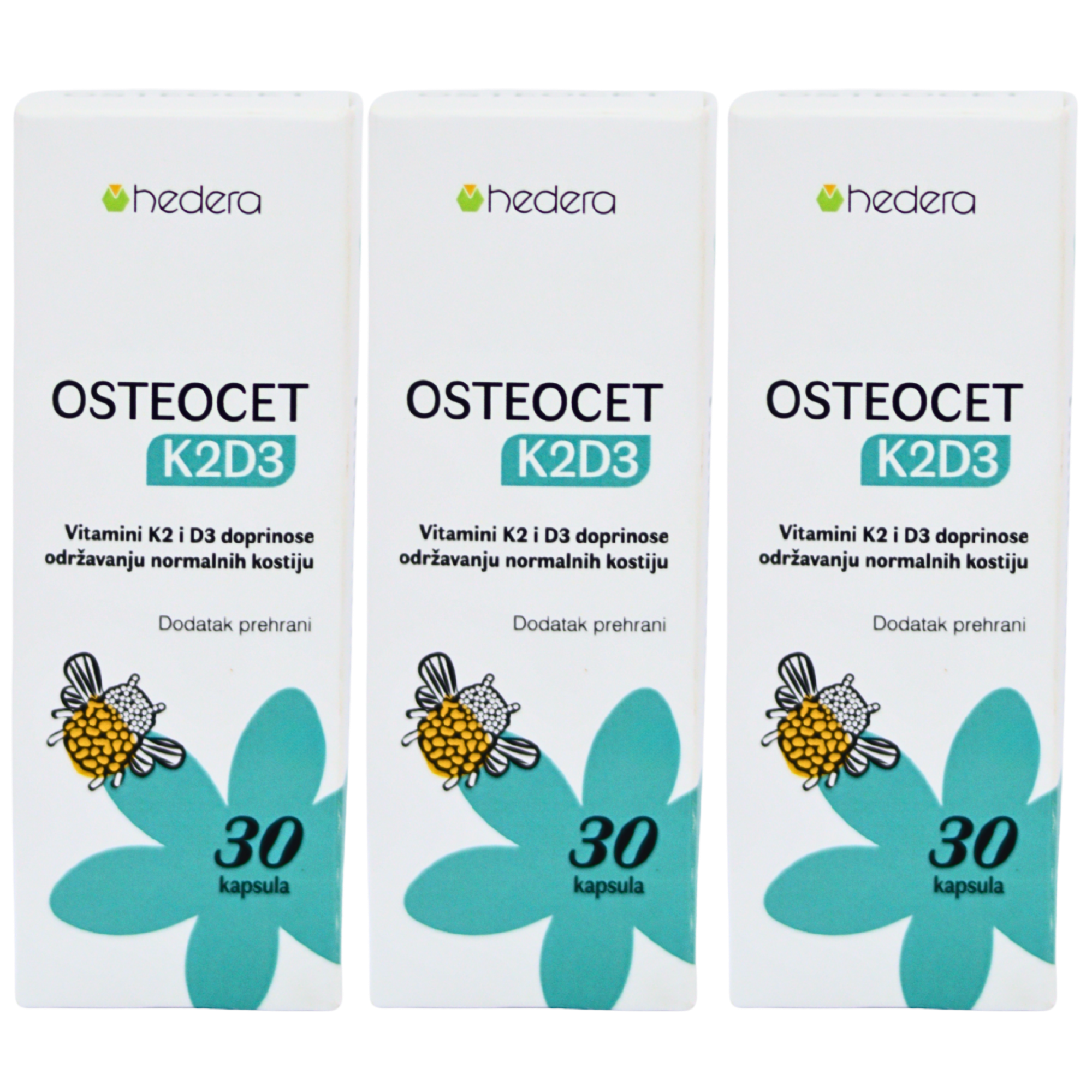 3x Osteocet k2d3