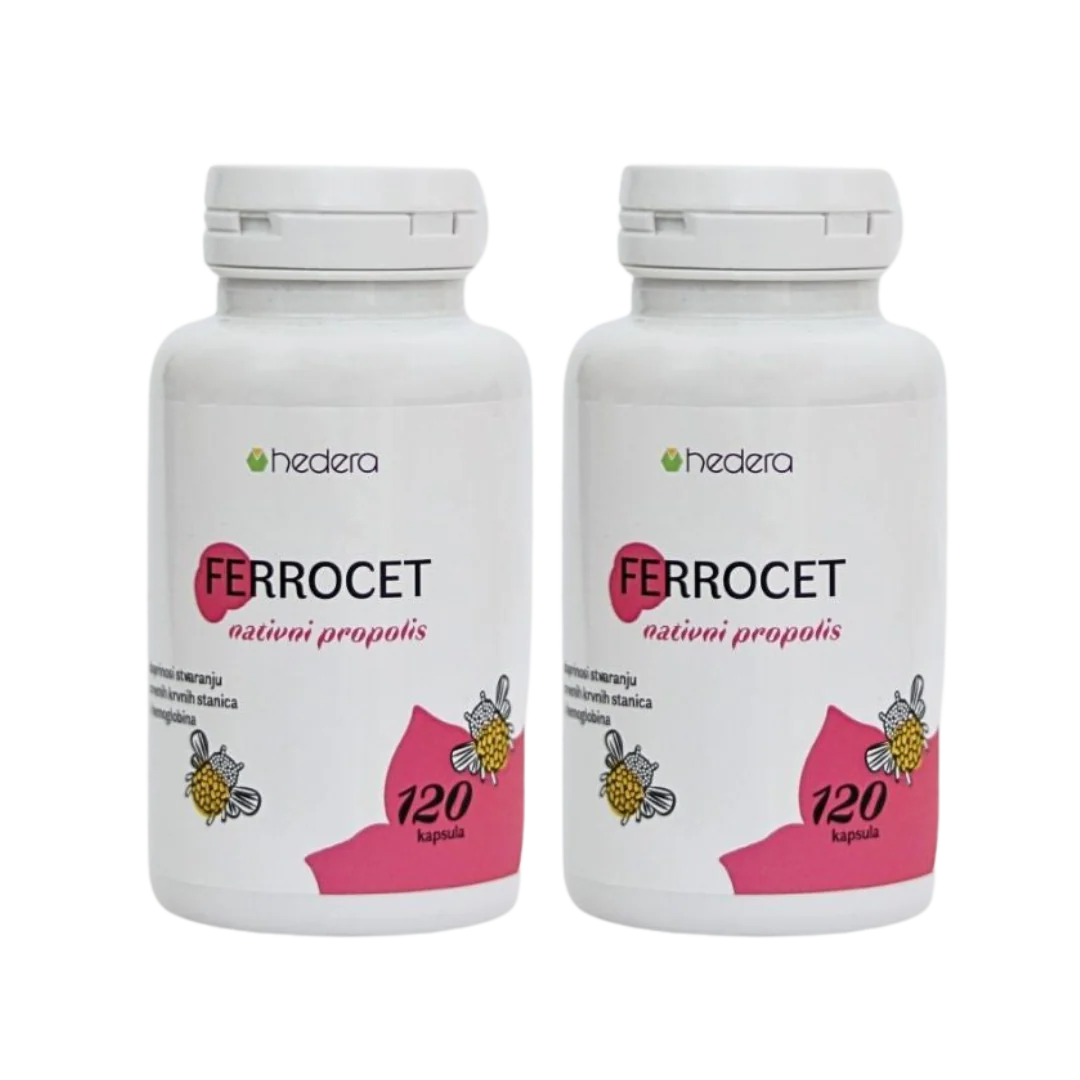 Ferrocet 120 kapsula 1+1 GRATIS