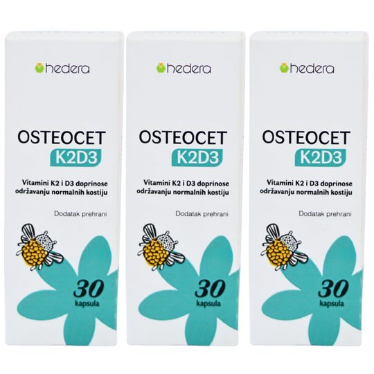 3x Osteocet k2d3