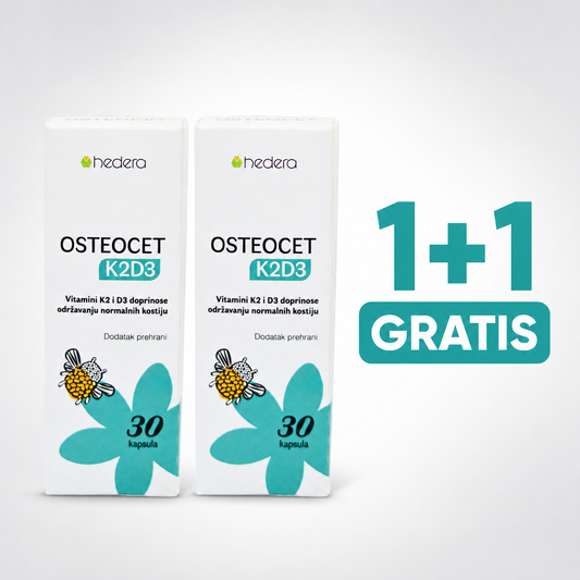 Osteocet K2D3 1+1 GRATIS