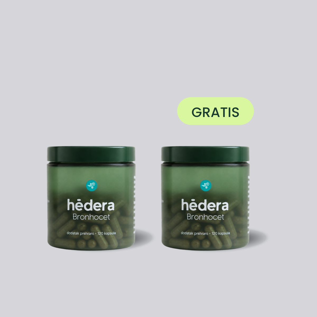 Bronhocet 120 kapsula 1+1 GRATIS