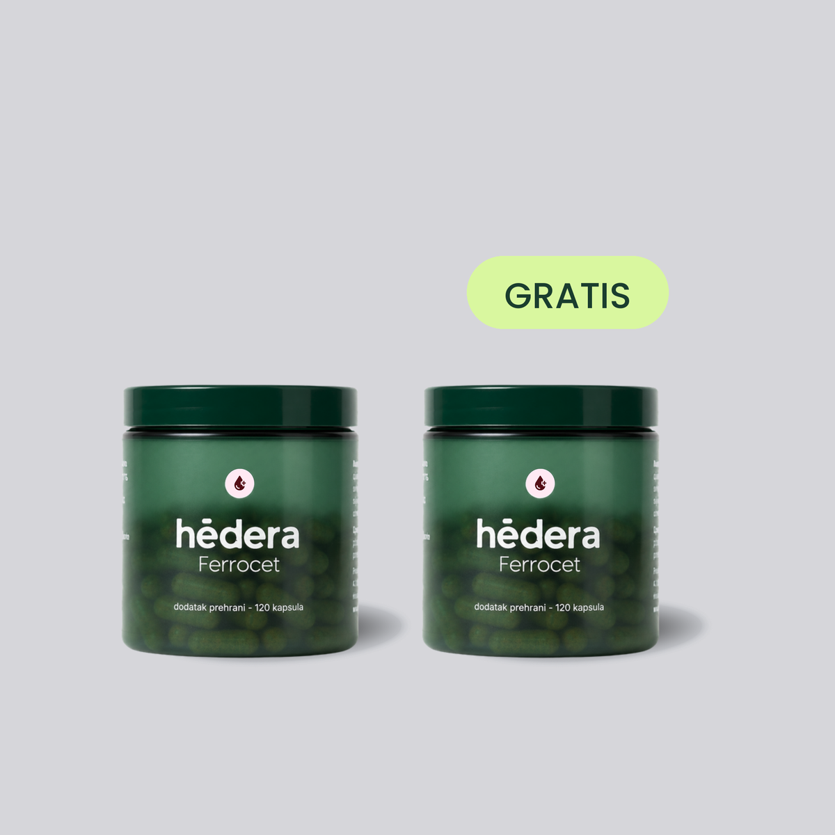 Ferrocet 120 kapsula 1+1 GRATIS