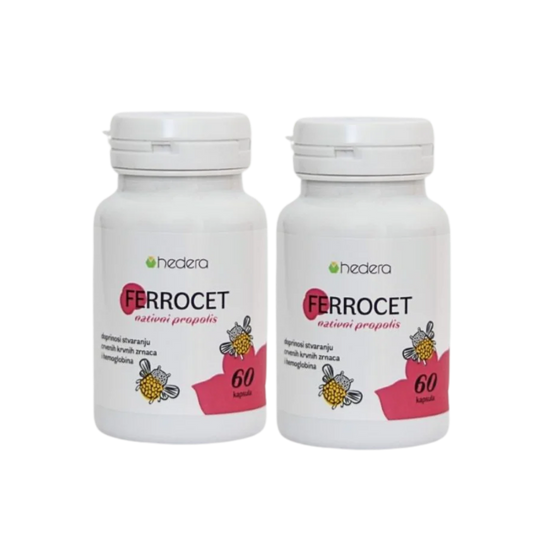 Ferrocet 60 kapsula 1+1 GRATIS