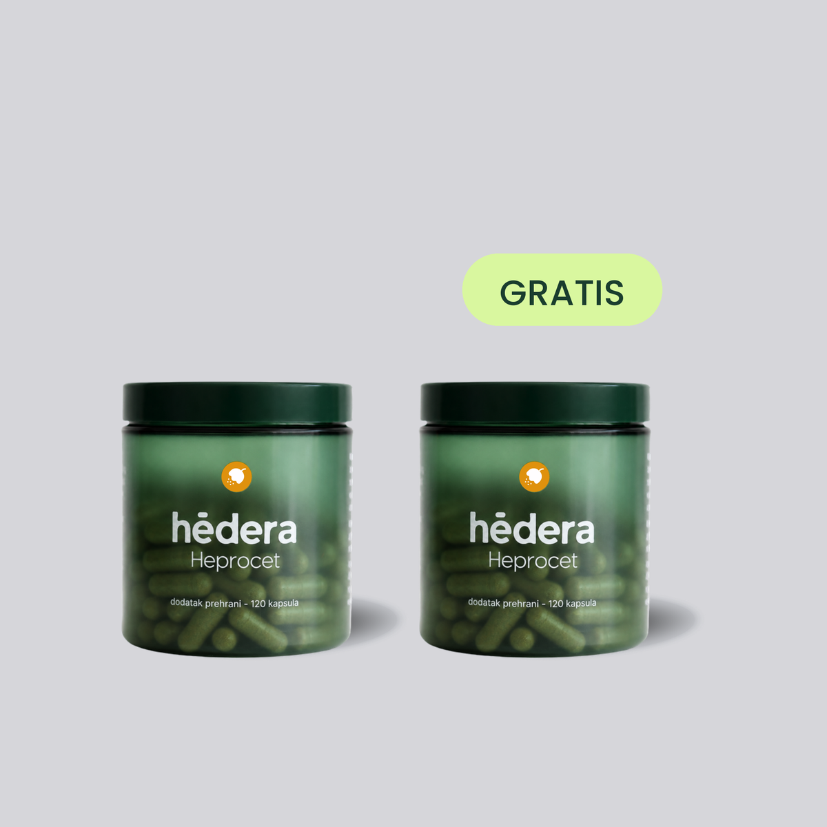 Heprocet 120 kapsula 1+1 GRATIS