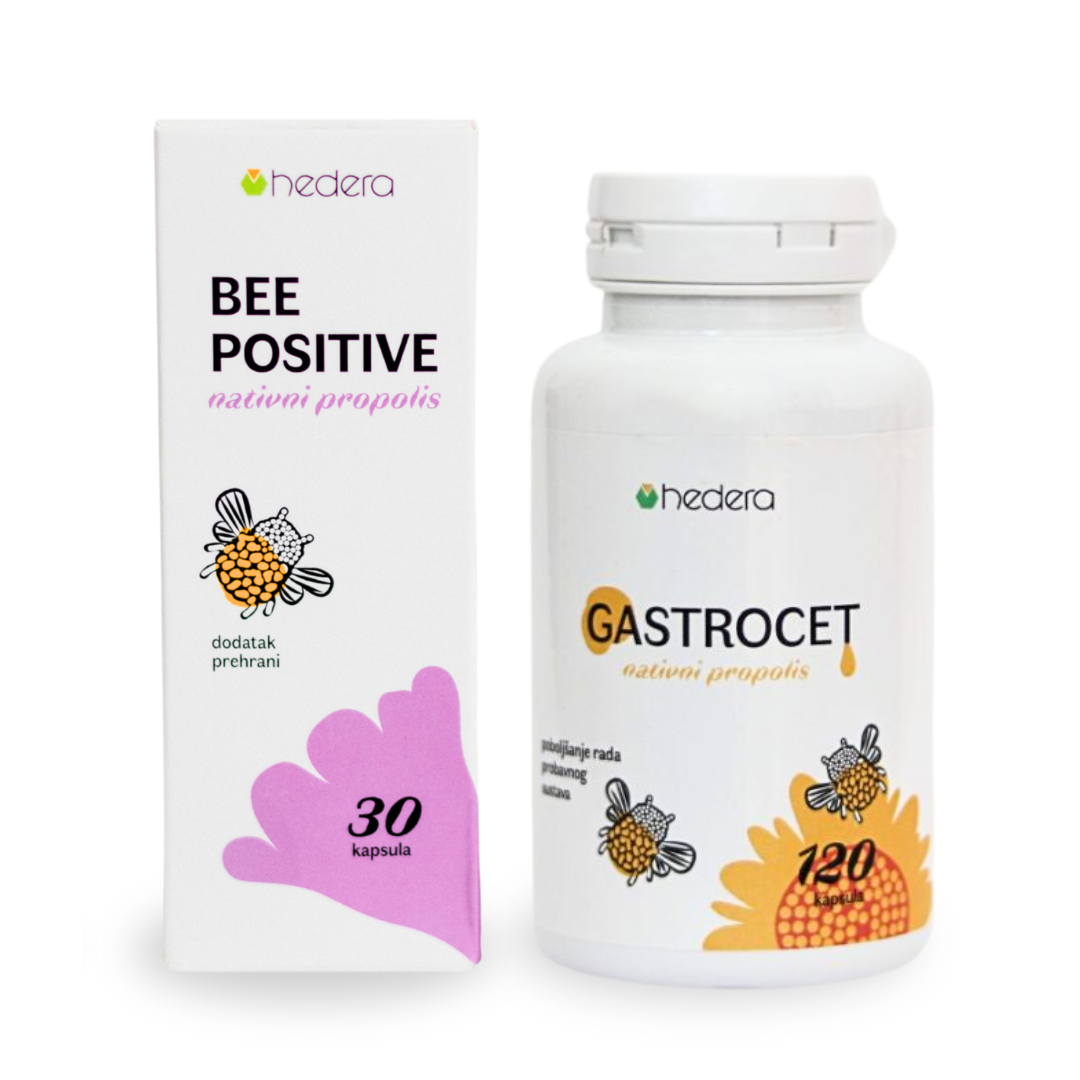 Gastrocet 120 kapsula + Bee Positive